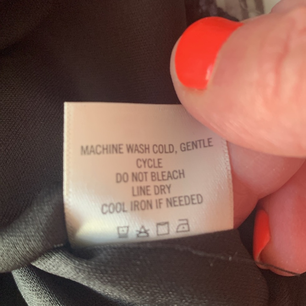 Blue Rain Bell Sleeve Wrap Crop Top EUC - Picture 10 of 10